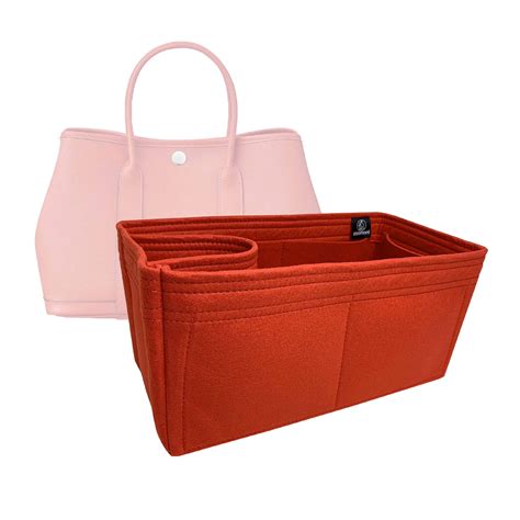 hermes garden party bag organizer